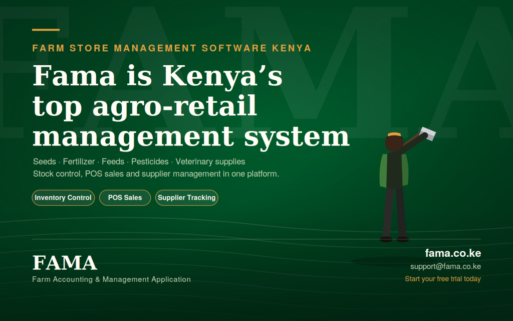 Farm store management software