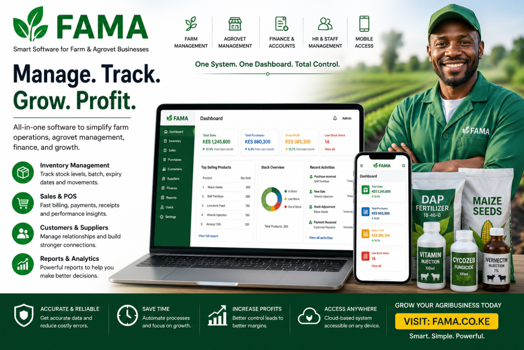 Agrovet Stock Tracking Software Kenya
