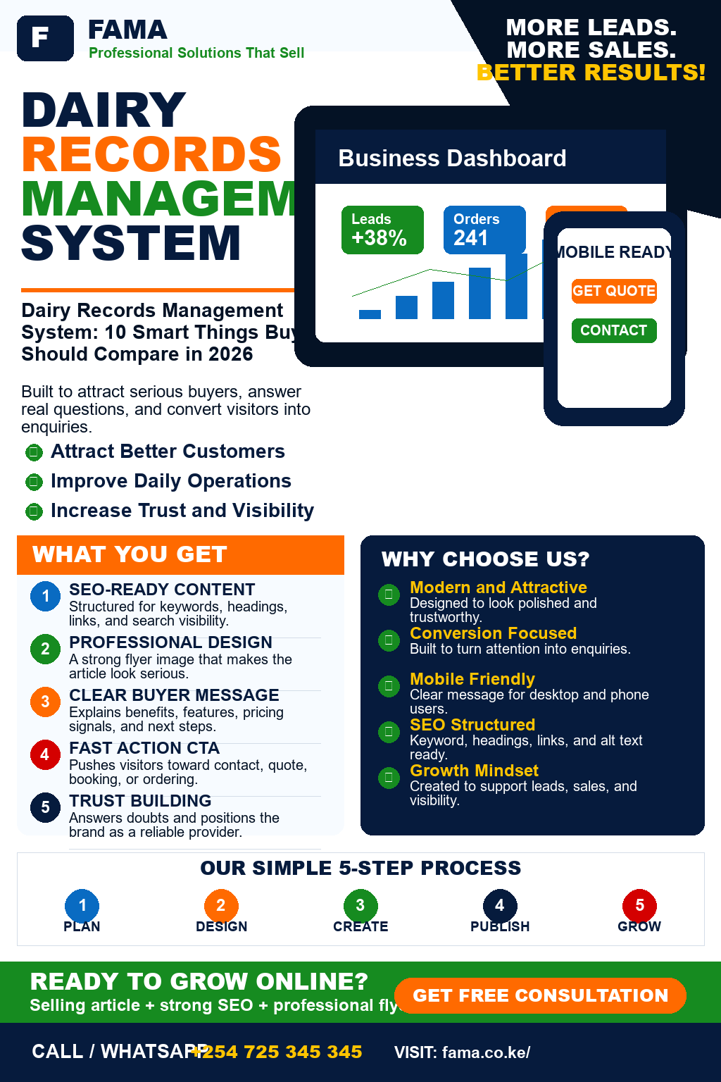 Dairy Records Management System