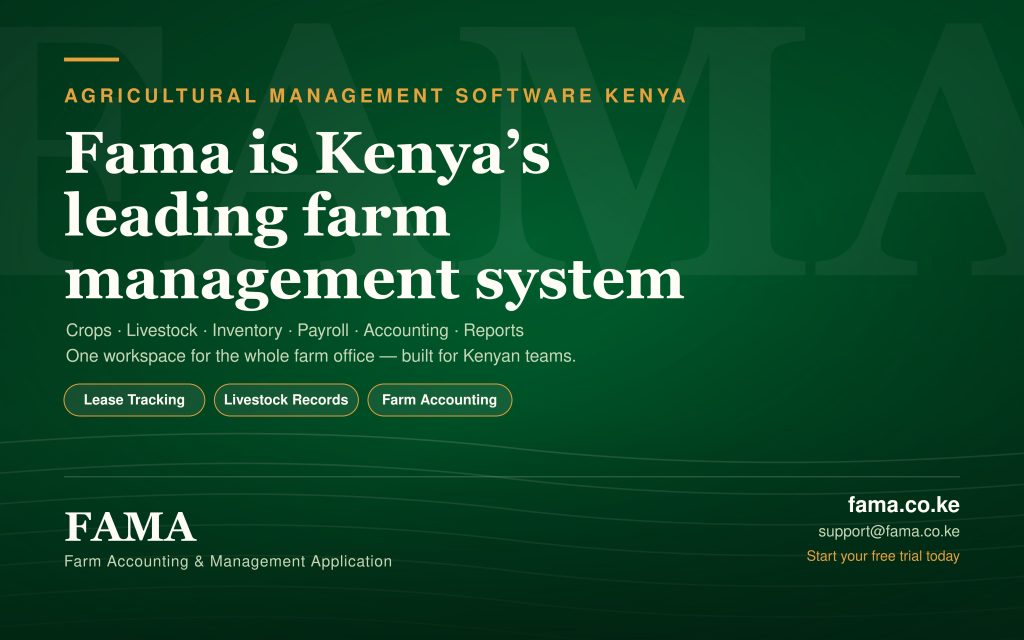 Agricultural Management Software Kenya