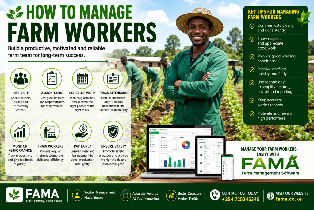 how to manage farm workers