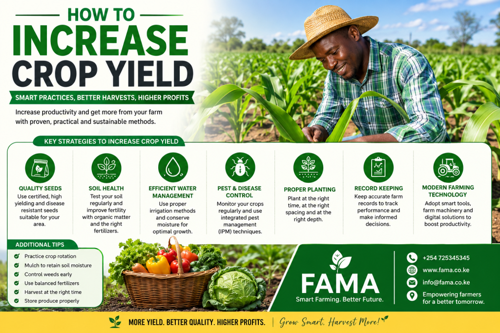 how to increase crop yield
