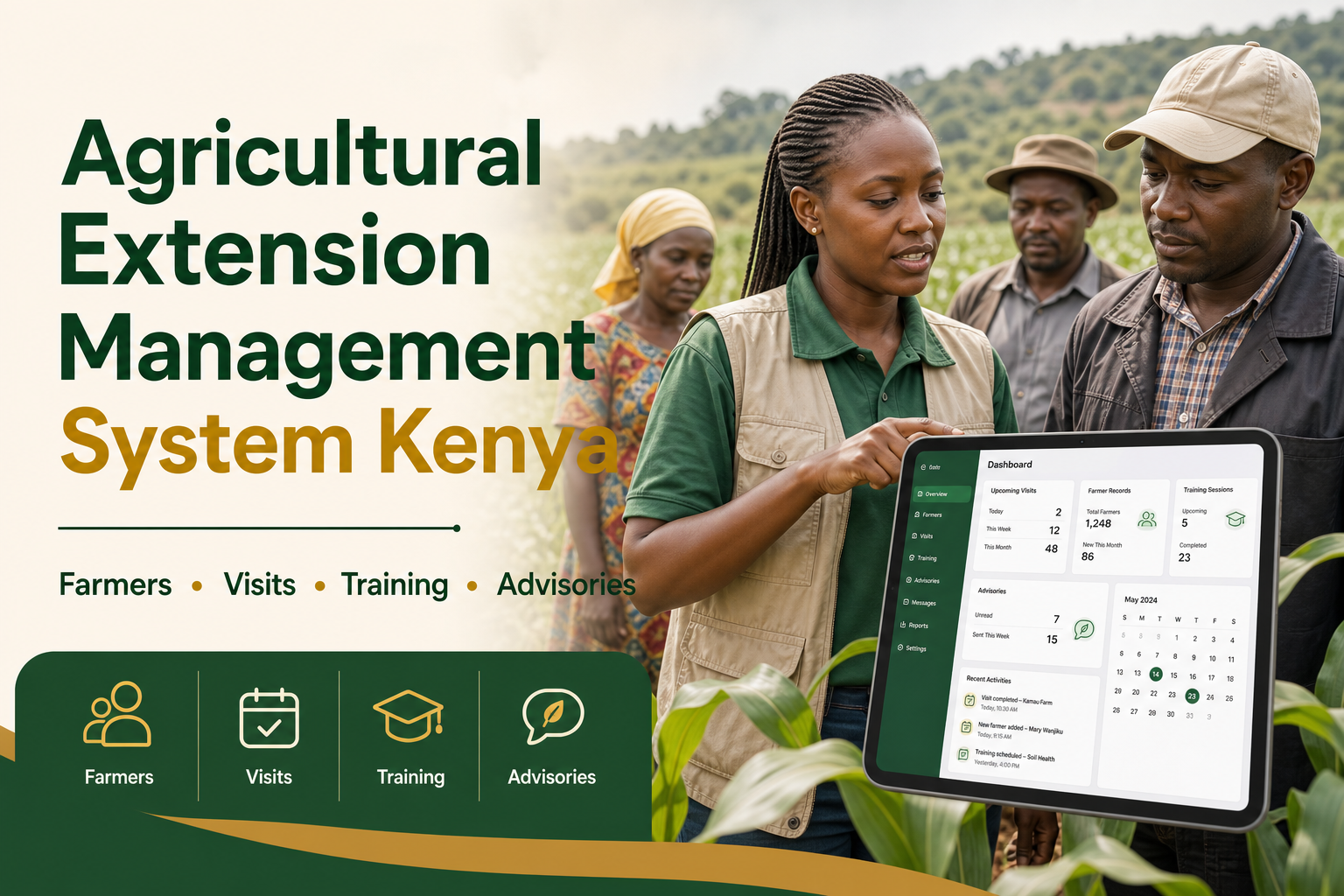 Agricultural Extension Management System Kenya