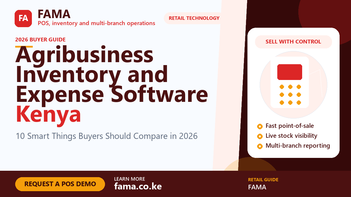Agribusiness Inventory and Expense Software Kenya by FAMA