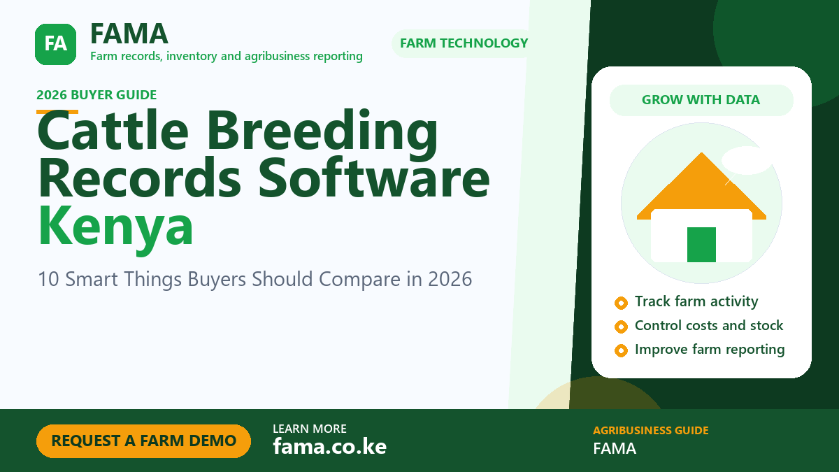 Cattle Breeding Records Software Kenya by FAMA