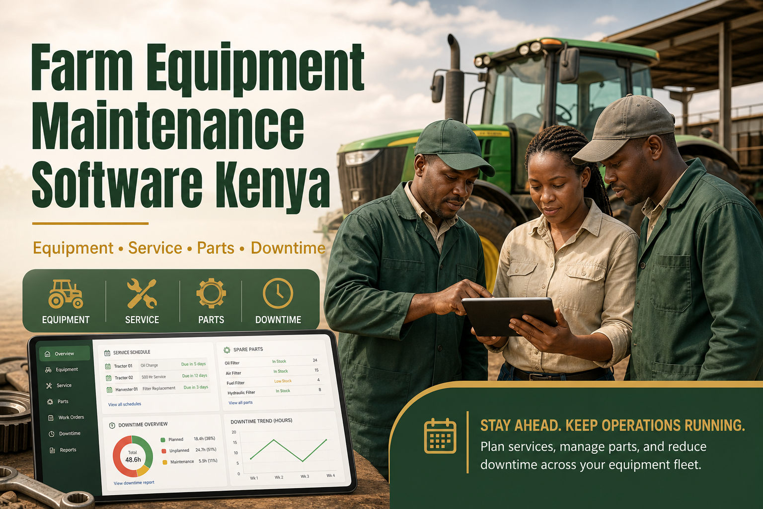 Farm Equipment Maintenance Software Kenya