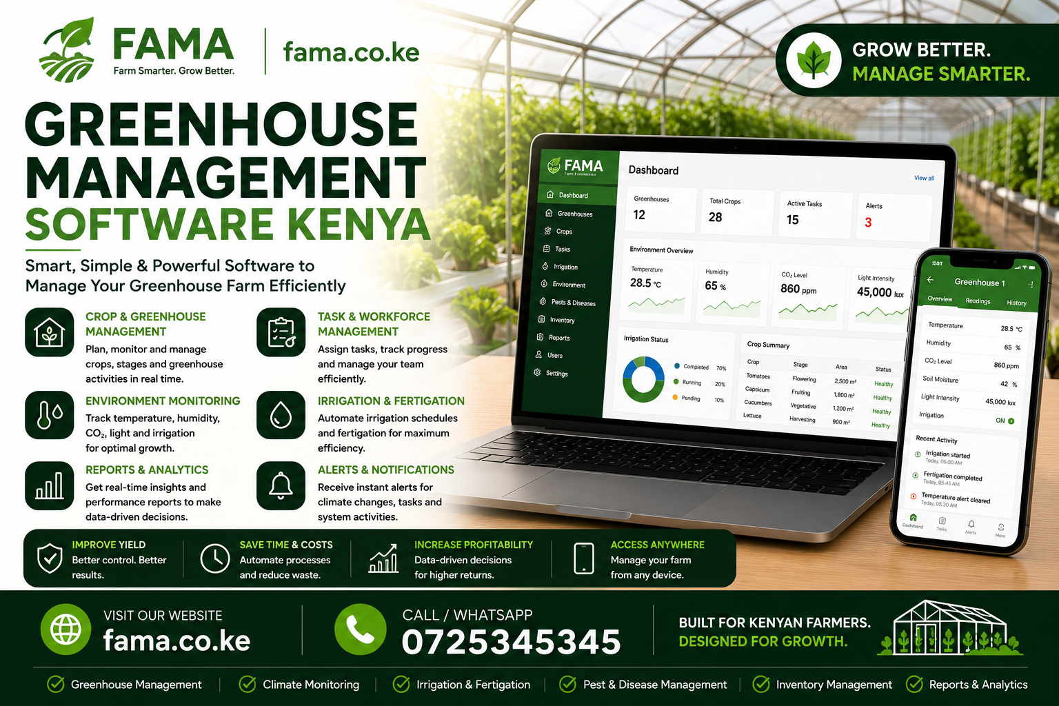 Greenhouse Management Software Kenya