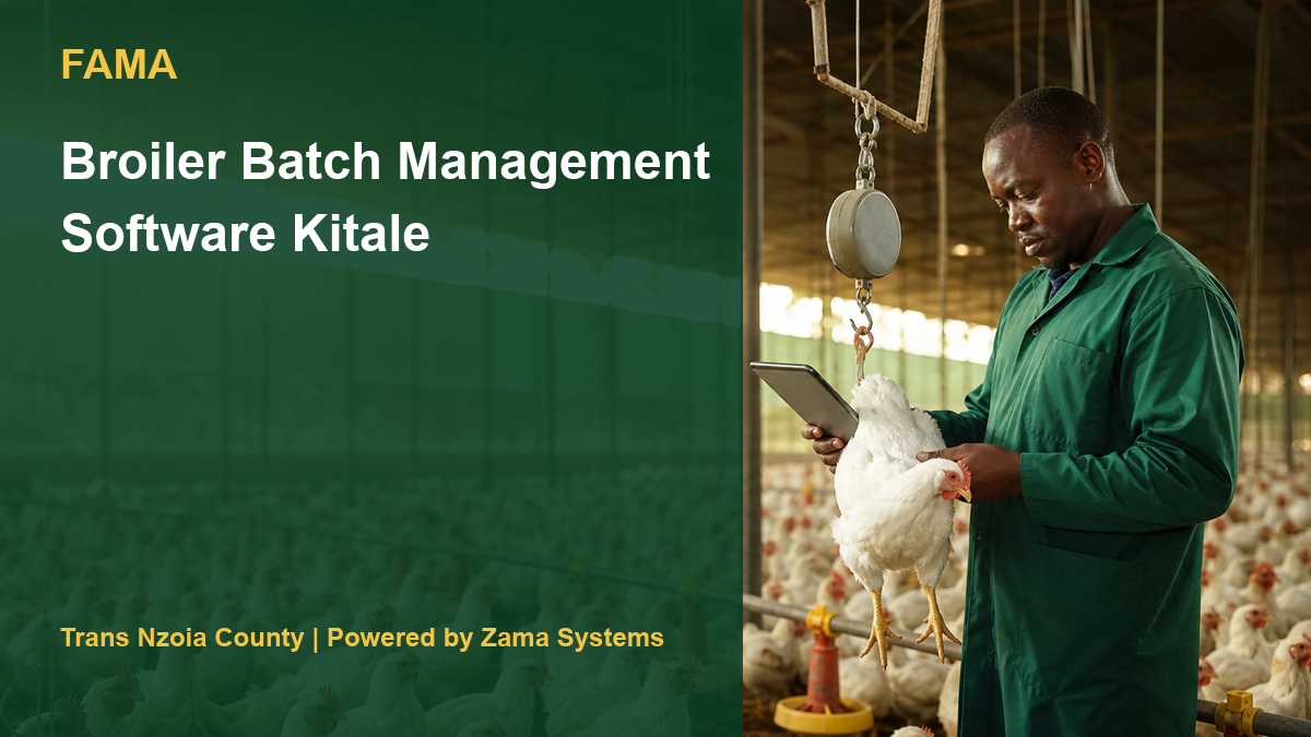 Broiler Batch Management Software Kitale