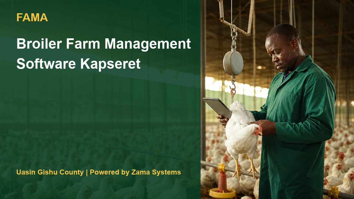 Broiler Farm Management Software Kapseret