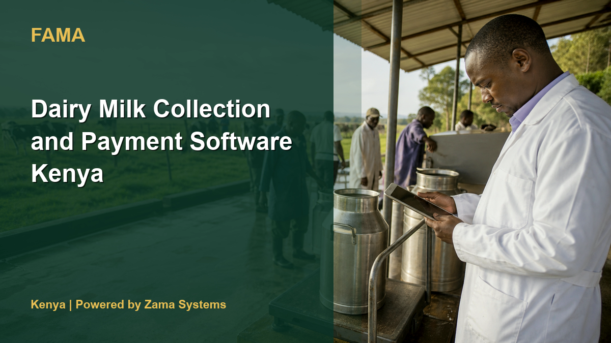 Dairy Milk Collection and Payment Software Kenya