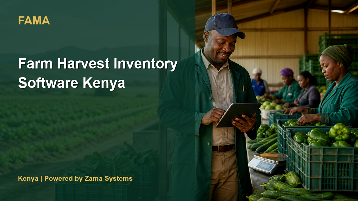 Farm Harvest Inventory Software Kenya