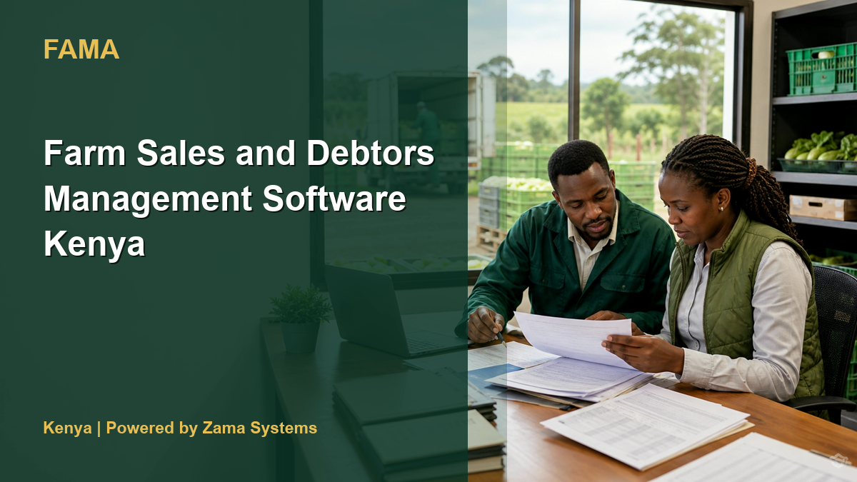 Farm Sales and Debtors Management Software Kenya