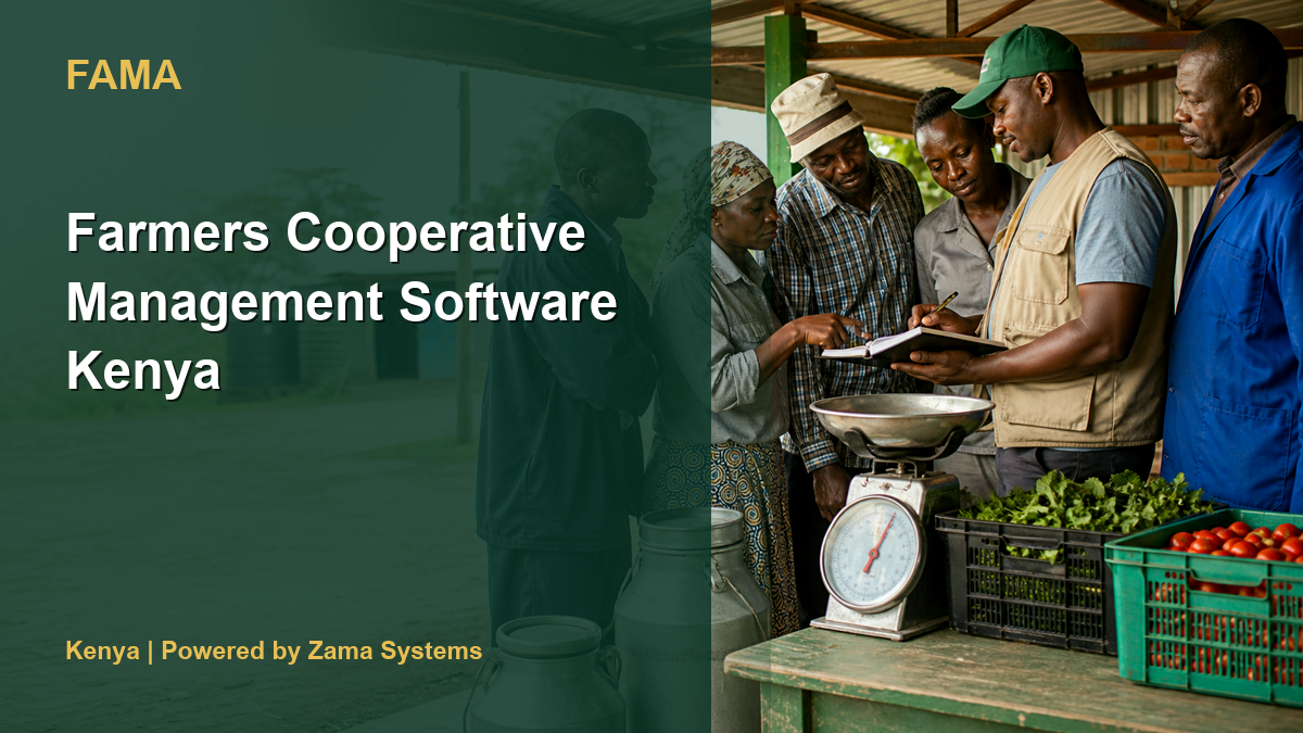 Farmers Cooperative Management Software Kenya