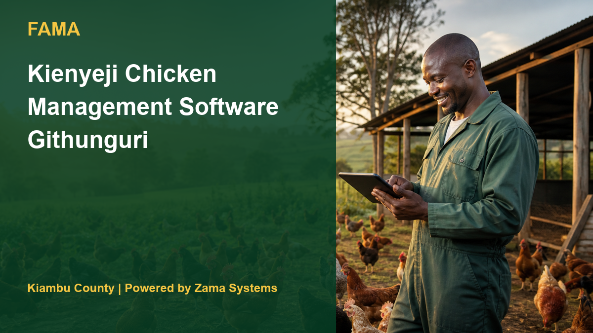 Kienyeji Chicken Management Software Githunguri