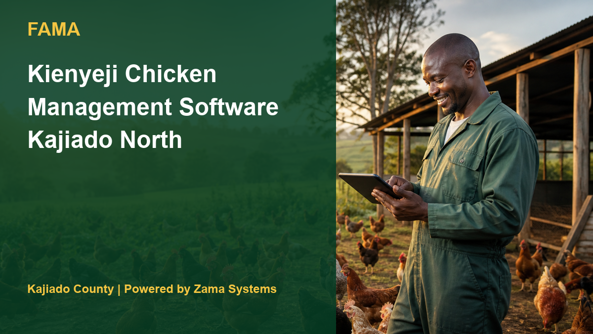 Kienyeji Chicken Management Software Kajiado North