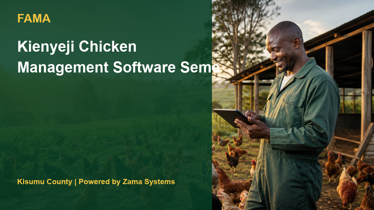 Kienyeji Chicken Management Software Seme