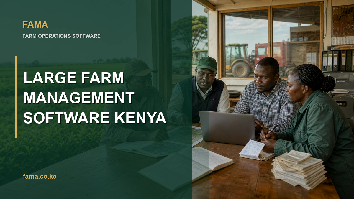 Large Farm Management Software Kenya