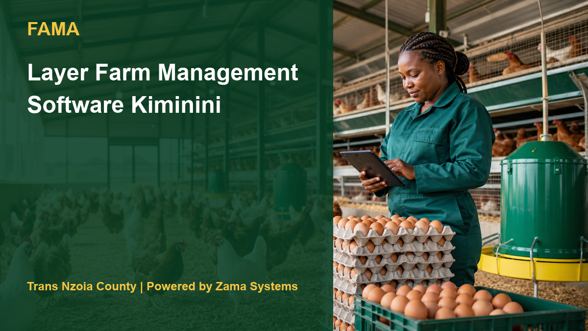 Layer Farm Management Software Kiminini