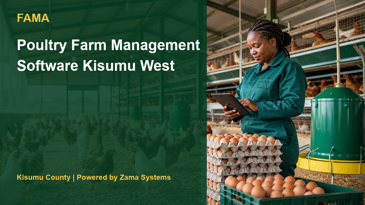Poultry Farm Management Software Kisumu West