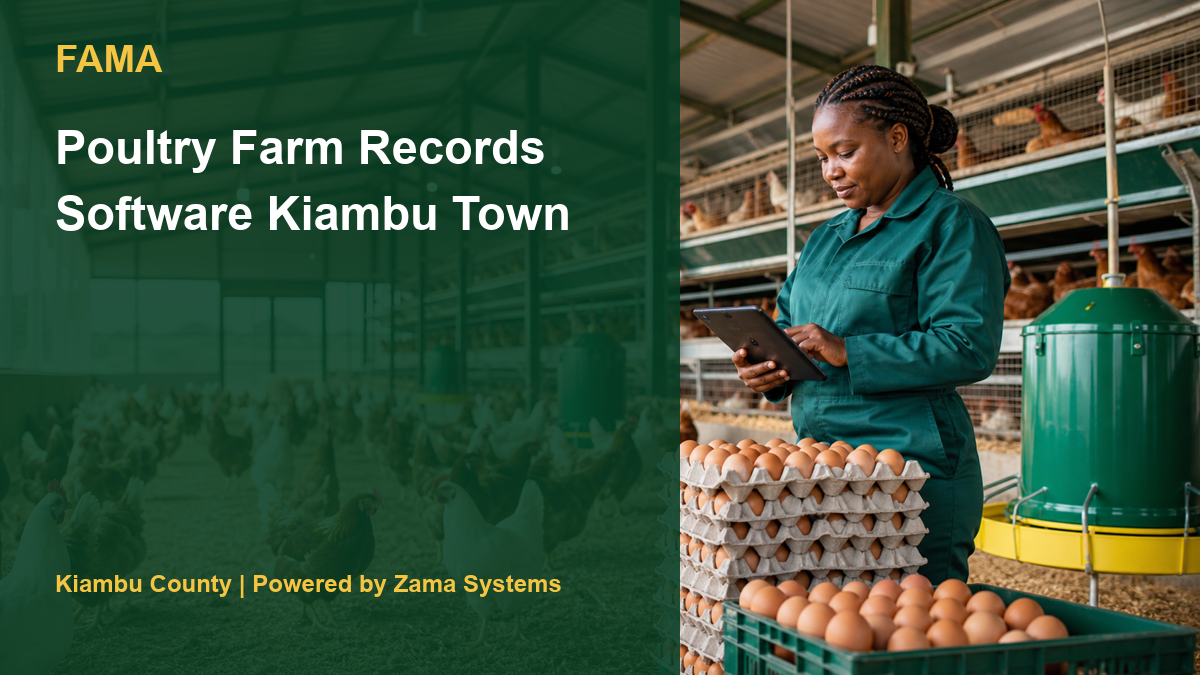 Poultry Farm Records Software Kiambu Town