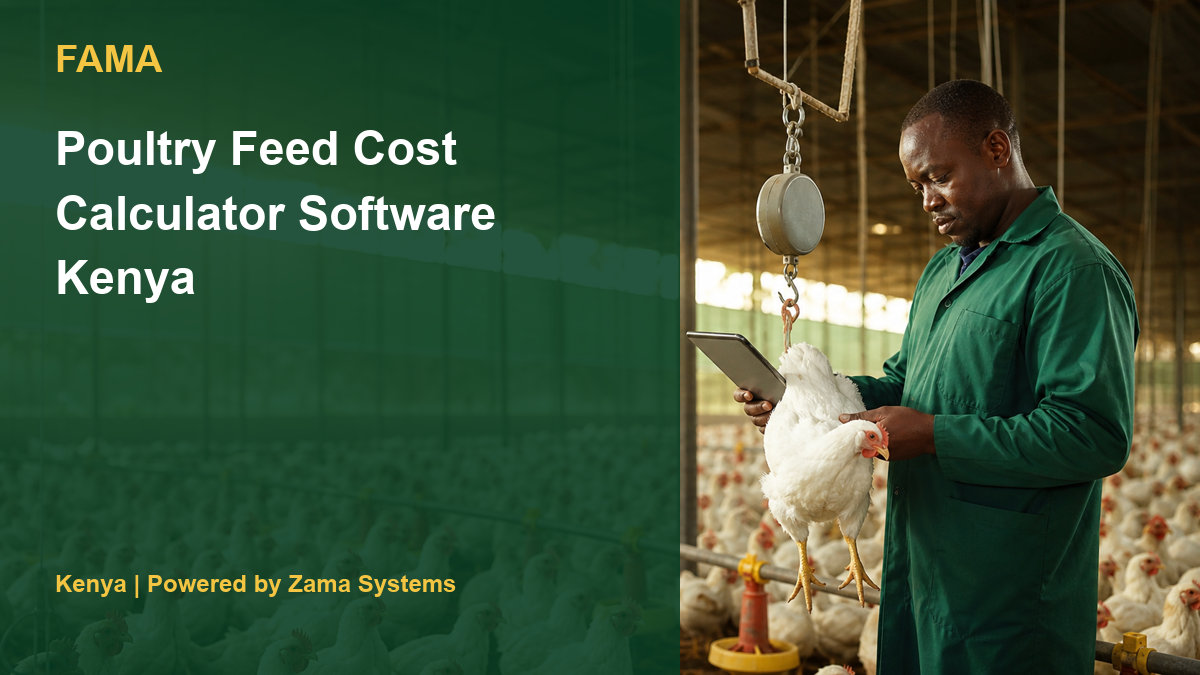 Poultry Feed Cost Calculator Software Kenya