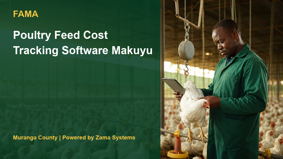 Poultry Feed Cost Tracking Software Makuyu