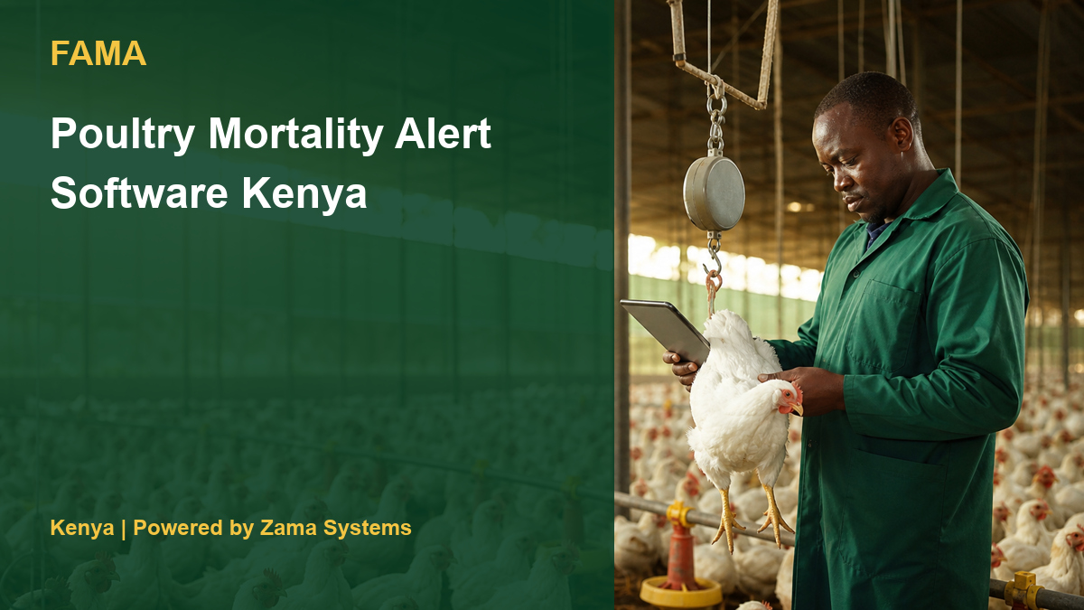 Poultry Mortality Alert Software Kenya