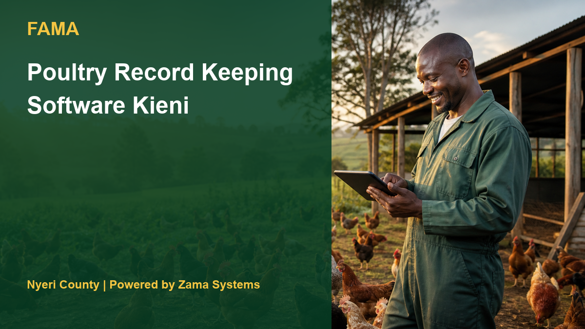 Poultry Record Keeping Software Kieni