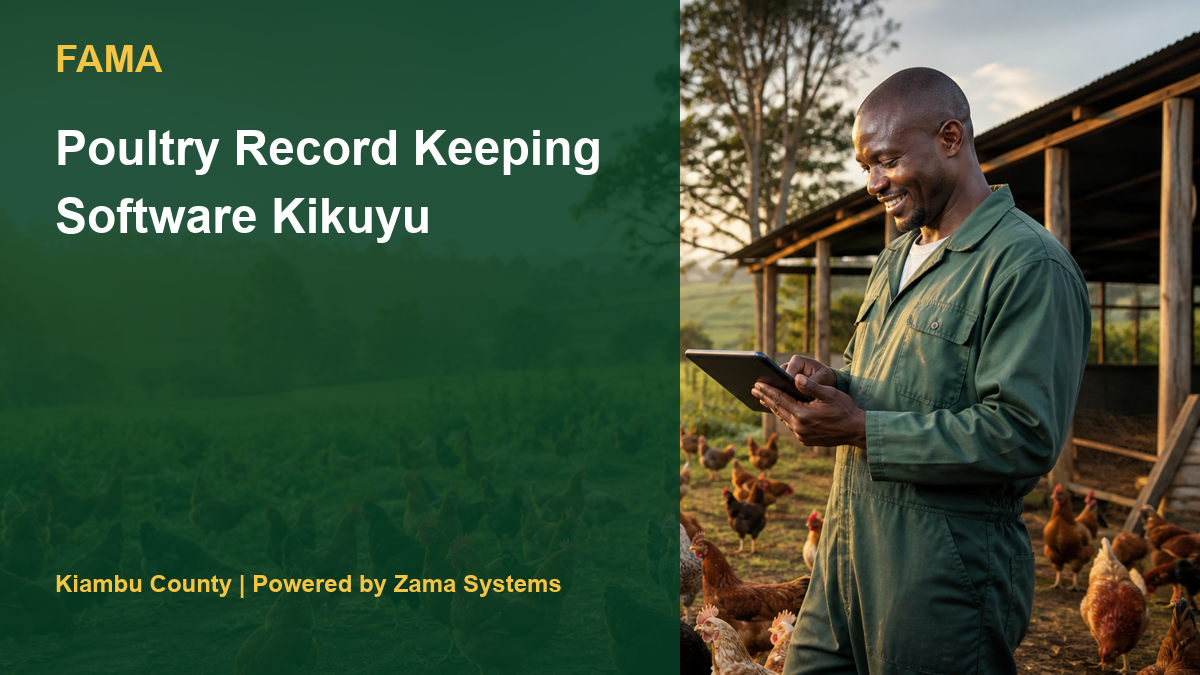Poultry Record Keeping Software Kikuyu