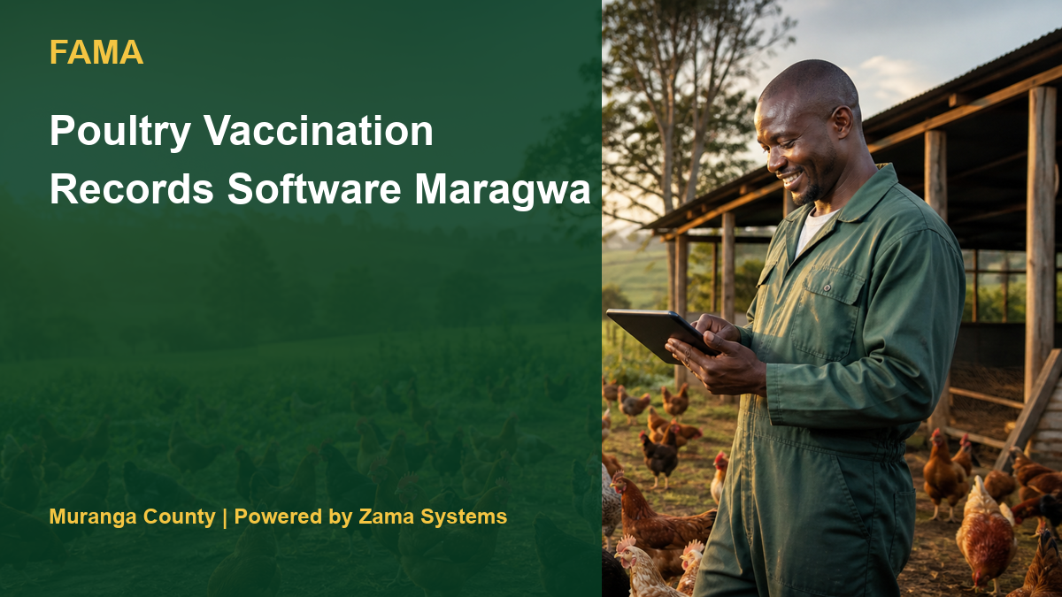 Poultry Vaccination Records Software Maragwa