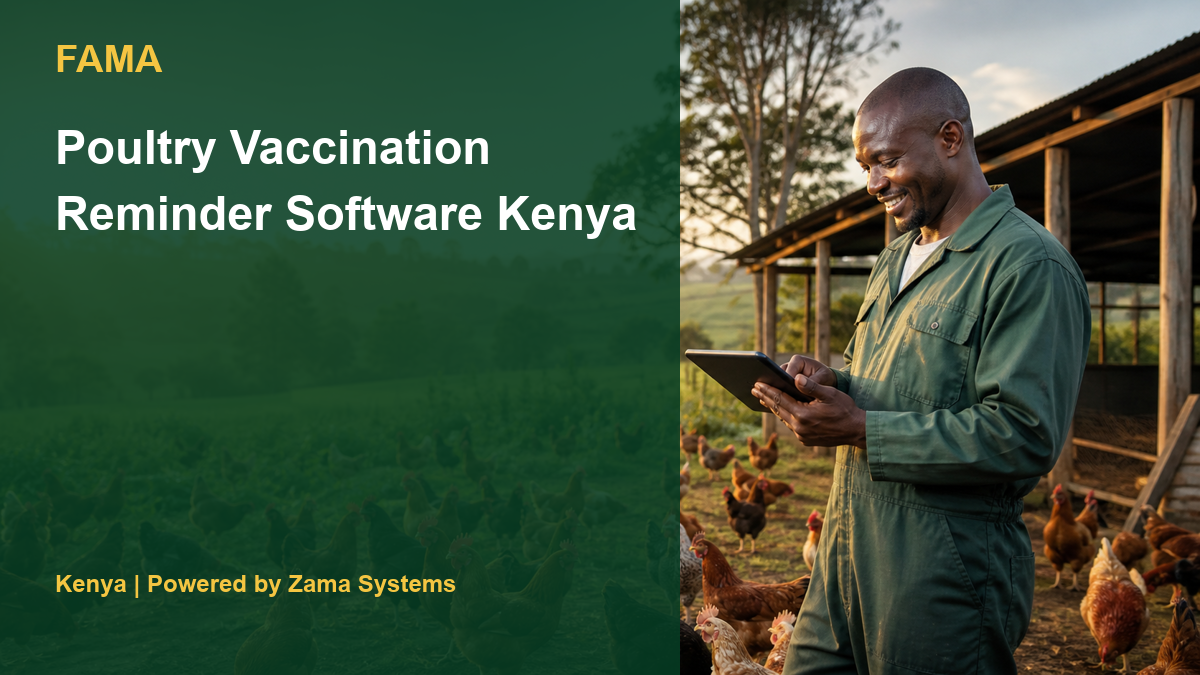 Poultry Vaccination Reminder Software Kenya
